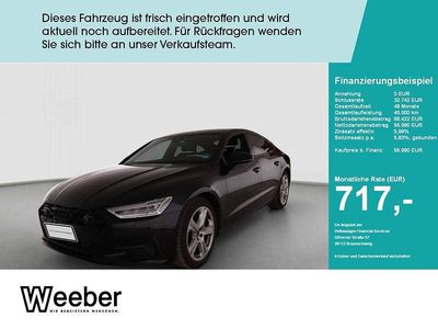 Mythosschwarz metallic Gebraucht 2025 Audi A7 Ambiente Limousine | 55.990 € (Guter Preis)