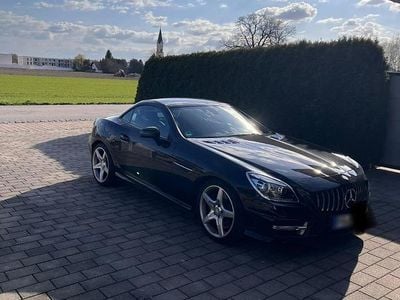 Gebraucht Mercedes SLK350 AMG 306 PS (225 kW) 2012 Schwarz Cabrio