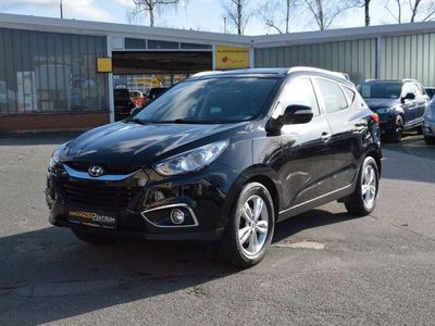 gebraucht Hyundai Tucson 2.0 D AWD"NAV"PAN"KeYGo"PDC"AUTOM"LEDER"1H