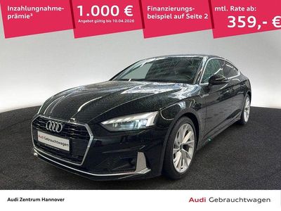 Gebraucht Audi A5 Sportback Ambiente 150 PS (110 kW) 2022 Brillantschwarz Kleinwagen