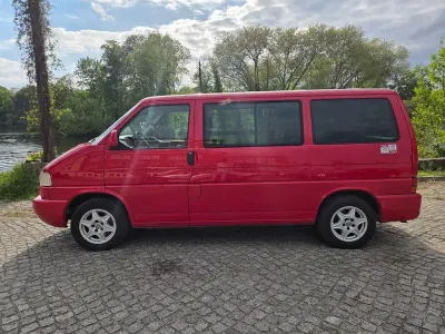 Brugt VW T4 102 HK (75 kW) 2002 Rød Van