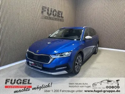 Usata Skoda Octavia Scout 4x4 200 CV (147 kW) 2022 Blu Station wagon