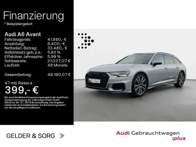 Usata Audi A6 S-Line 340 CV (250 kW) 2022 Argento Station wagon