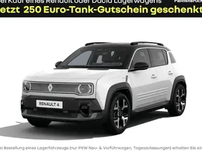 Nouvelle Renault 4 E-Tech Komfort 110 kW (150 ch) 2026 Blanc SUV
