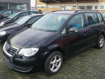 Gebraucht VW Touran Trendline 140 PS (102 kW) 2008 Schwarz Van / Kleinbus