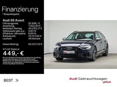 Gebraucht Audi S6 Sport 344 PS (253 kW) 2024 Firmamentblau metallic Kombi