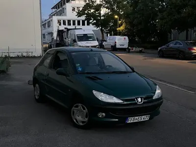 Używany Peugeot 206 60 KM (44 kW) 1999 Zielony Hatchback