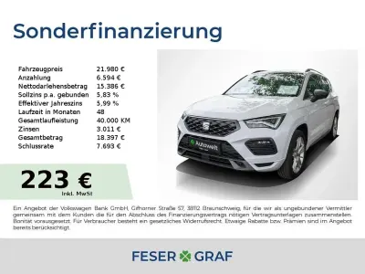 Używany Seat Ateca FR 150 KM (110 kW) 2022 Biały SUV