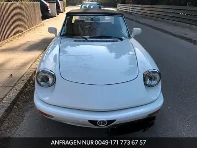 Gebraucht Alfa Romeo Spider 120 PS (88 kW) 1993 Weiß Cabrio