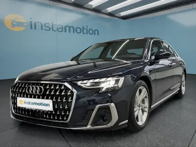 Brugt Audi A8 286 HK (210 kW) 2023 Blå Sedan