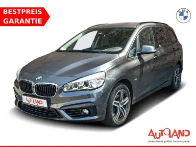 Gebraucht BMW 218 Gran Tourer Sport Line 150 PS (110 kW) 2018 Grau Van / Kleinbus