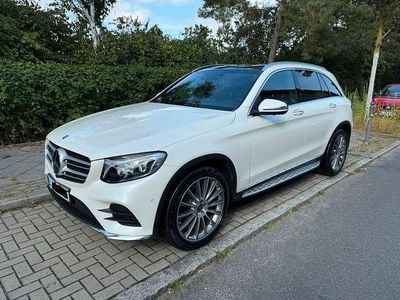 Gebraucht Mercedes GLC250 AMG line 211 PS (155 kW) 2018 Weiß SUV