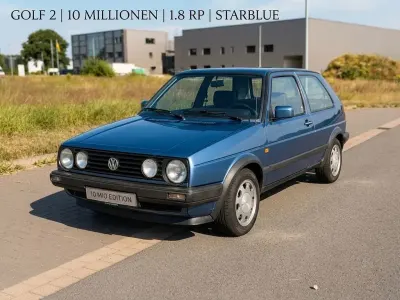 Gebraucht VW Golf II Edition 90 PS (66 kW) 1988 Blau Kleinwagen