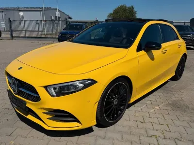 Gebraucht Mercedes A180 AMG line 136 PS (100 kW) 2022 Gelb Limousine
