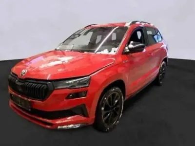 Gebraucht Skoda Karoq SportLine 150 PS (110 kW) 2022 Velvetrot metallic SUV