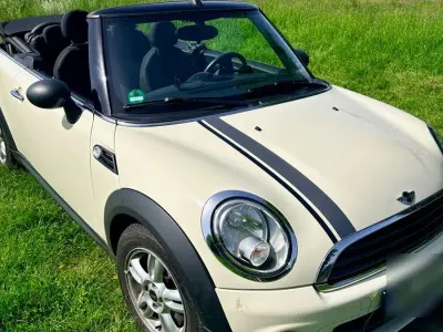 Gebraucht Mini One Cabriolet 98 PS (72 kW) 2012 Weiß Cabrio