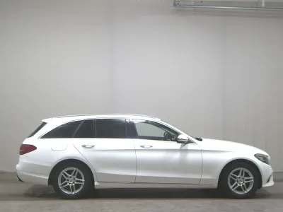 Brugt Mercedes C220 Avantgarde 194 HK (142 kW) 2019 Hvid Stationcar