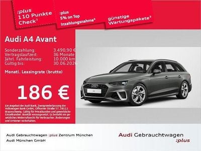 Second-hand Audi A4 S-Line 204 CP (150 kW) 2024 Gri Break