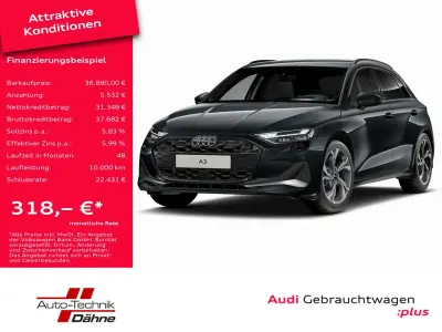 Gebraucht Audi A3 Advanced 150 PS (110 kW) 2025 Manhattangrau metallic Limousine