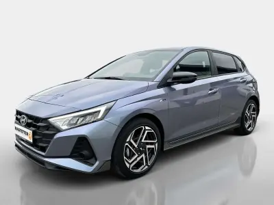 Neu Hyundai i20 N Line 101 PS (74 kW) 2025 Meta blue Limousine