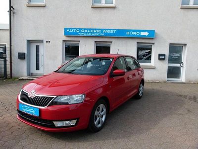 Gebraucht Skoda Rapid Ambition 86 PS (63 kW) 2015 Rot Kleinwagen