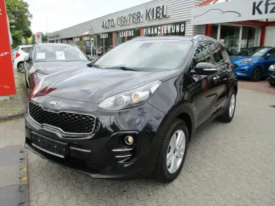 Gebraucht Kia Sportage DREAM-TEAM Edition 132 PS (97 kW) 2017 Schwarz (metallic) SUV