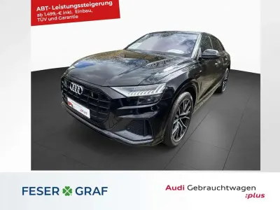 Brugt Audi Q8 S-Line 286 HK (210 kW) 2023 Sort SUV