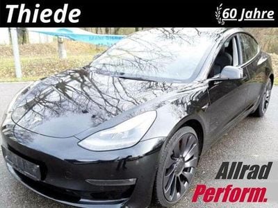 Gebraucht Tesla Model 3 Performance 377 kW (513 PS) 2021 Solid black Limousine
