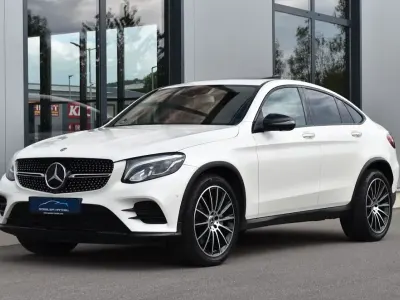 Gebraucht Mercedes GLC250 AMG line 211 PS (155 kW) 2018 Weiß SUV