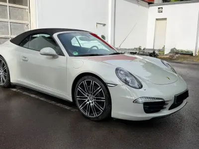 Begagnad Porsche 991 349 HK (256 kW) 2015 Vit Cab