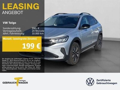 Gebraucht VW Taigo Goal 116 PS (85 kW) 2025 Silber SUV