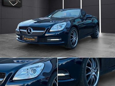Usata Mercedes SLK200 184 CV (135 kW) 2011 Blu Cabrio