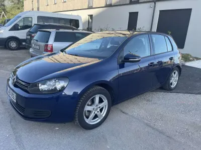 Gebraucht VW Golf VI Comfortline 122 PS (89 kW) 2009 Blau Kleinwagen