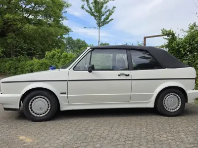 Gebraucht VW Golf Cabriolet 72 PS (52 kW) 1990 Weiß Cabrio