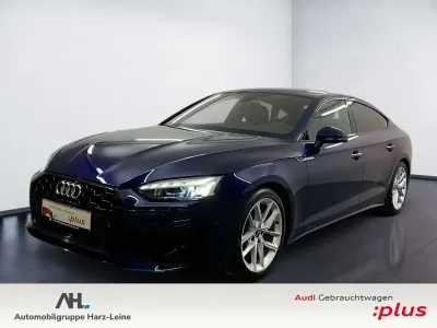 Gebraucht Audi A5 Sportback S-Line 150 PS (110 kW) 2023 Navarrablau metallic Kleinwagen