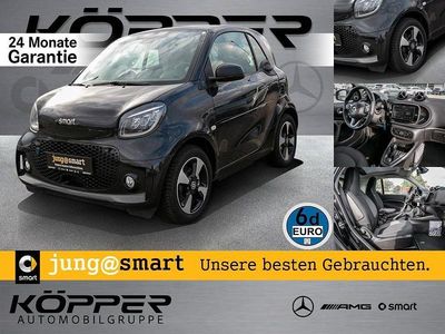 Schwarz Gebraucht 2023 Smart ForTwo Coupé Exclusive Kleinwagen | 15.888 € (Fairer Preis)