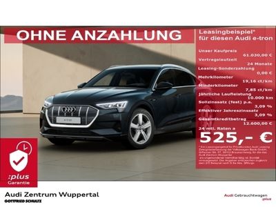 gebraucht Audi e-tron Sportback Advanced 55 quattro AHK S line Interieur Leder 8-Fach bereift