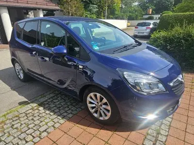 Gebraucht Opel Meriva drive 120 PS (88 kW) 2016 Blau Van / Kleinbus