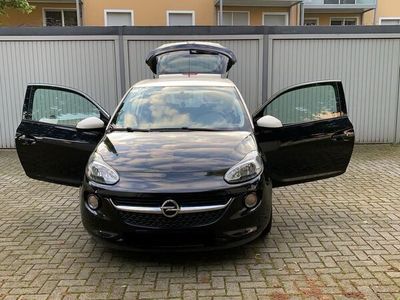 gebraucht Opel Adam schwarz/weiß