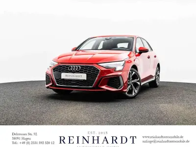 Gebraucht Audi A3 S-Line 204 PS (150 kW) 2023 Tangorot metallic Limousine