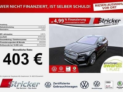 Blackmagic perleffekt (metallic) Gebraucht 2023 Skoda Enyaq iV SUV | 33.949 € (Guter Preis)