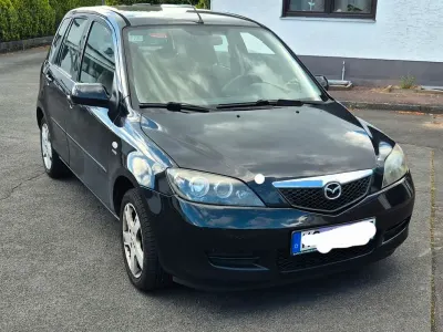 Gebraucht Mazda 2 80 PS (58 kW) 2007 Schwarz Kleinwagen