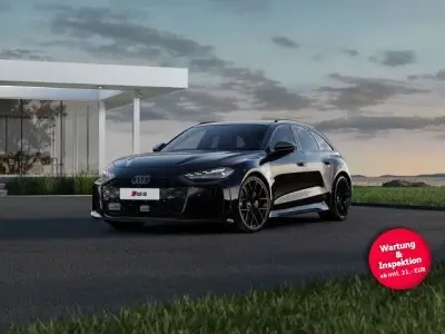 Ny Audi RS5 Ambiente 639 HK (469 kW) 2026 Sort Stationcar