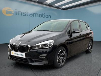 Gebraucht BMW 218 Active Tourer 150 PS (110 kW) 2021 Schwarz Van / Kleinbus