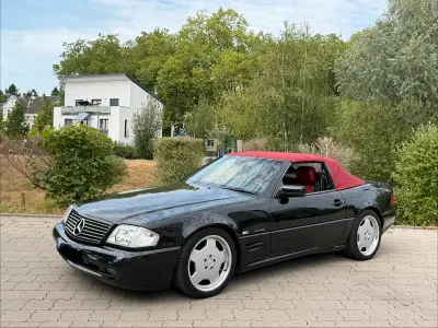 Gebraucht Mercedes SL320 AMG 231 PS (169 kW) 1998 Schwarz Cabrio