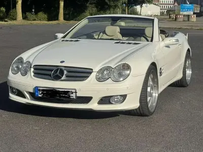 Gebraucht Mercedes SL350 272 PS (200 kW) 2008 Weiß Cabrio