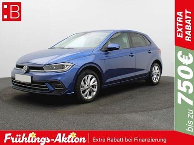 Brugt VW Polo Style 95 HK (69 kW) 2023 Blå Sedan