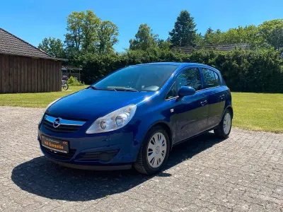 Gebraucht Opel Corsa 80 PS (58 kW) 2007 Blau Kleinwagen