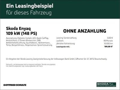 Gebraucht Skoda Enyaq iV Loft 108 kW (148 PS) 2023 Silber SUV