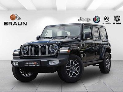 Neu Jeep Wrangler Sahara 272 PS (200 kW) 2025 Schwarz SUV
